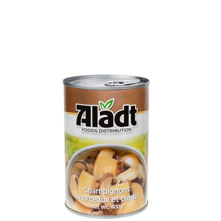 ALADT CHAMPIGNONS MORCEAUX ET PIEDS 400GR