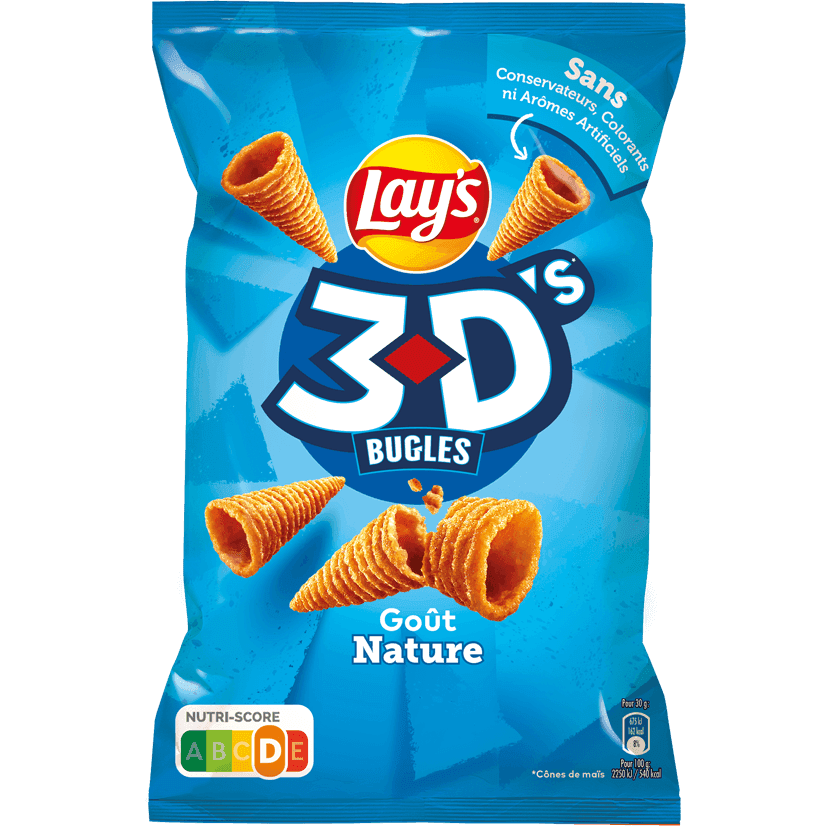 LAYS 3D NATURE 85gr x15 de la marque LAYS - Grossiste Elnur Food